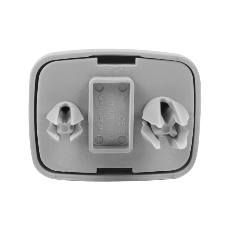 runmade Interior Sun Visor Hook Clip Bracket Grey Compatible with Audi A1 A3 A4 A5 Q3 Q5 S3 S4 S5 TT, OEM: 8E0 857 562, 8U0 857 562A - Image 3